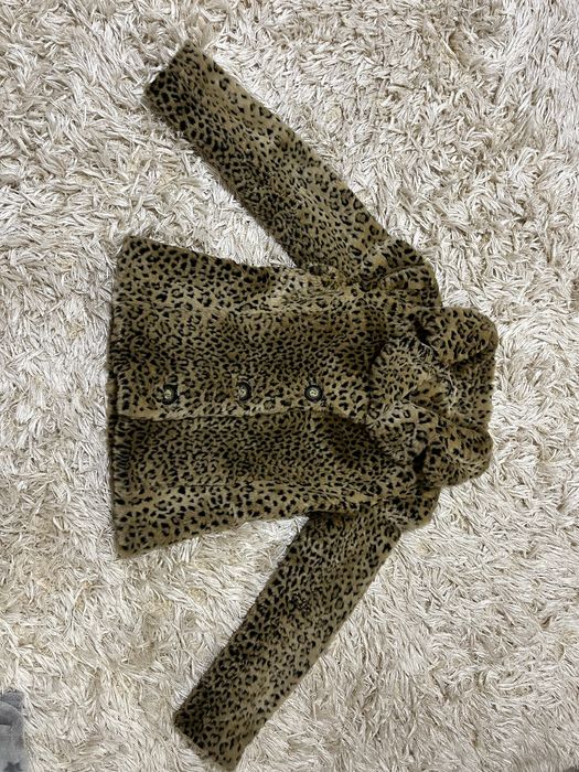 Леопардова шубка MORGAN
