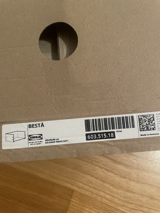 Ikea Besta rama szuflady