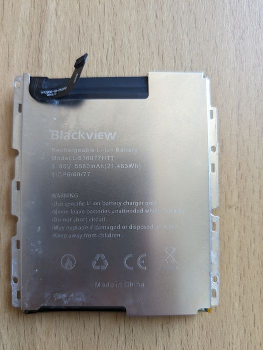 АКБ батарея Blackview BV4900 Li616077HTT Оригінал