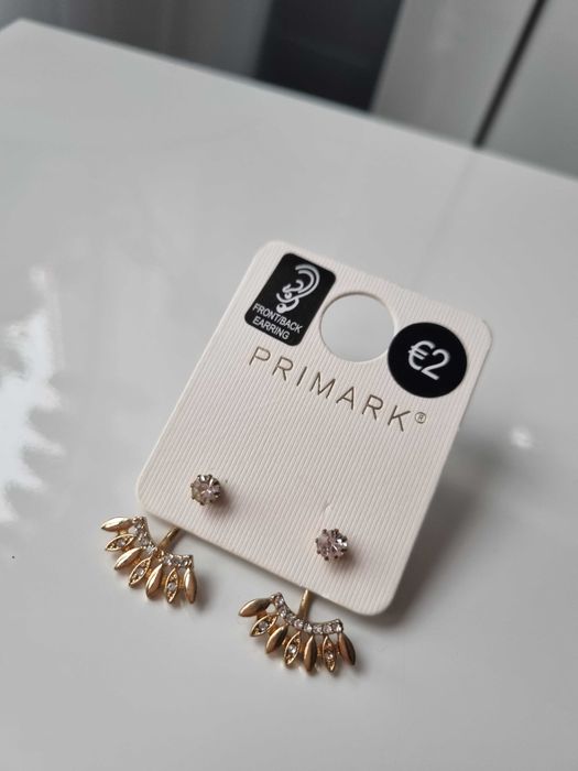 Kolczyki w kolorze złotym Primark