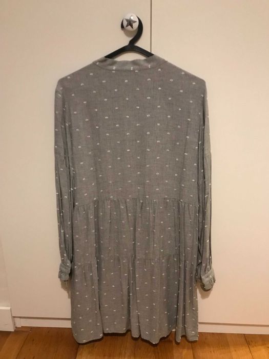 Vestido Cinzento - Como Novo