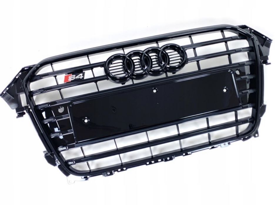 Решетка радиатора Audi A6s6 блек хром ауди в стиле S