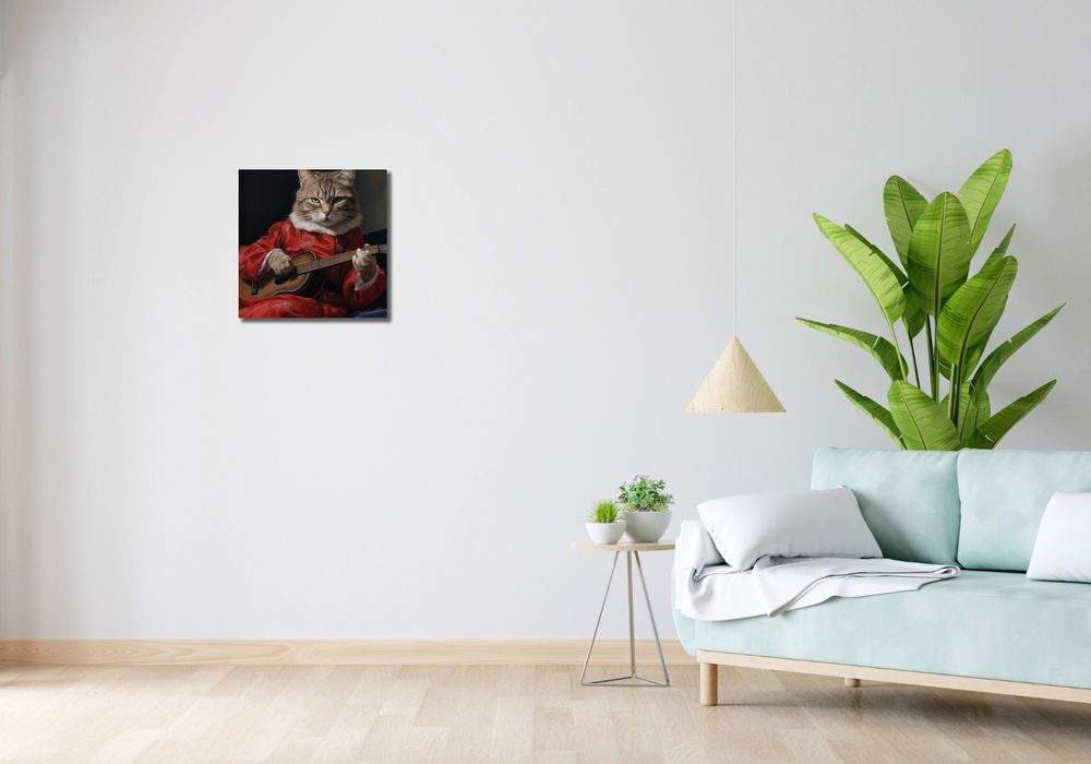 Obraz 40x40cm Melodia Kociej Łapy