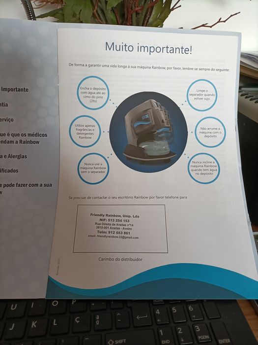 maquina para usar em casa ,escritório ou trabalho