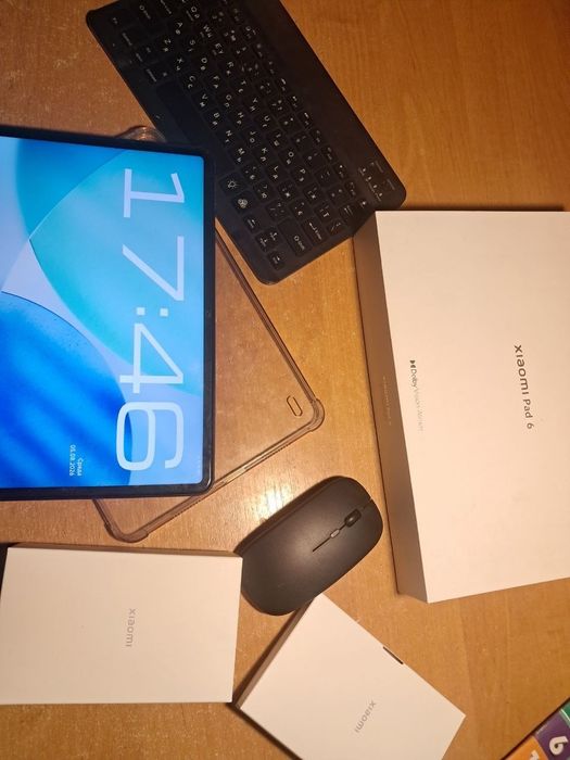 Обменею xiaomi pad 6 256-8 и samsung 25А 126 -6 или можно продать xiaomi pad 6 фул комплект за12999 грн если обмен интересуя xiaomi техника