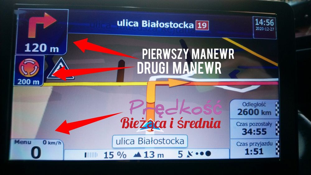 Nawigacja IGO TRUCK 2025  7 cali  TIR  nowa EU