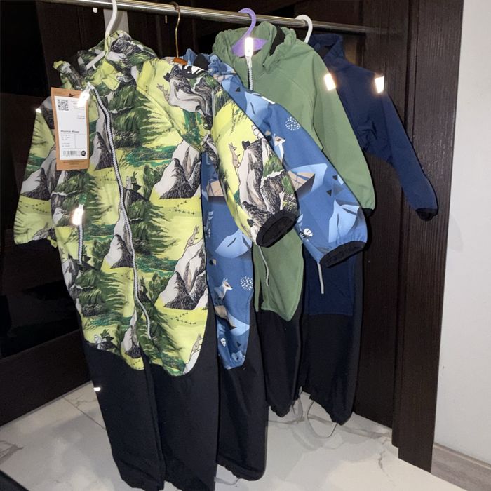 Нові дитячі демісезонні комбінезони Reima Softshell Mjosa (86/92/98)