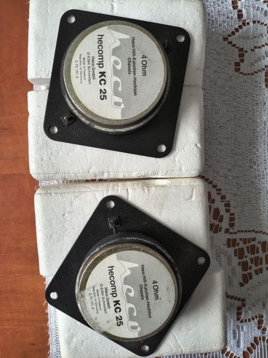 Głośniki wysokotonowe Heco KC25