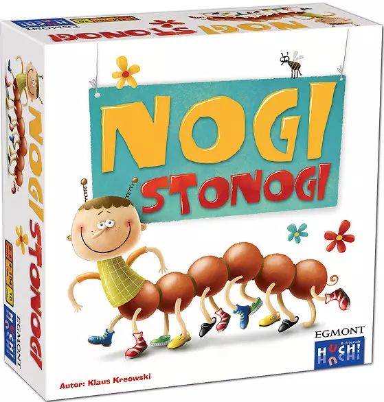 Nogi stonogi. Gra planszowa. Egmont - gry
