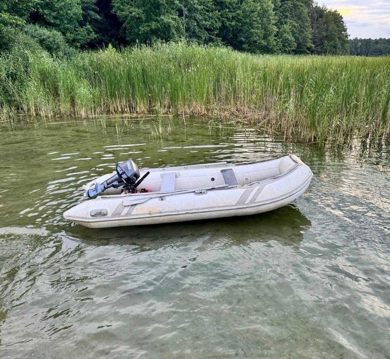Ponton SUZUMAR 380 cm + aluminiowa podłoga | 4-komorowy | bardzo stabilny