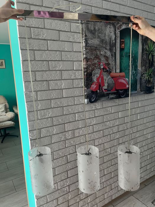 Lampa wisząca 3-punktowa