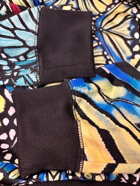 Adidas bluza damska NOWA 32/34 motyle BUTTERFLY TT M30961