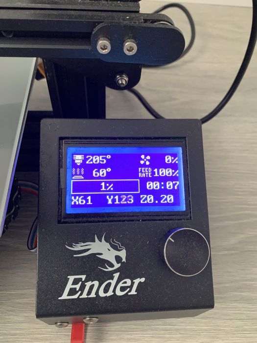 Impressora 3D Creality Ender 3 com direct drive e Klipper64550631778049122