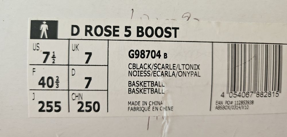 Buty adidas Rose 40 2/3