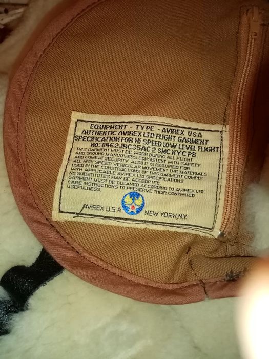 Пілот B-3,авіатор AVIREX