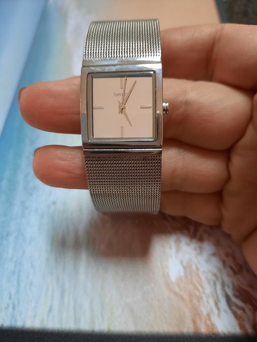 Relógio prateado DKNY