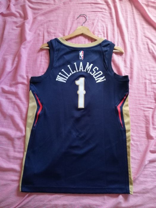 Jersey da NBA OFICIAL - Zion Williamson, Pelicans (portes grátis)