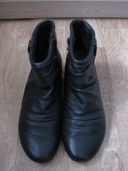 Мягкие кожаные ботинки Clarks Англия 2 пары