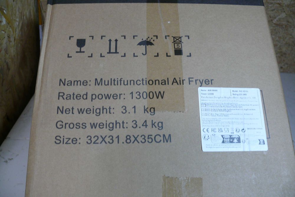 Air Fryer Multifunções 3D - 6 Litros