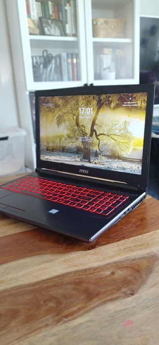 Laptop MSI 15,6" GL63 i7 GTX1050 gamingowy  notebook czarny