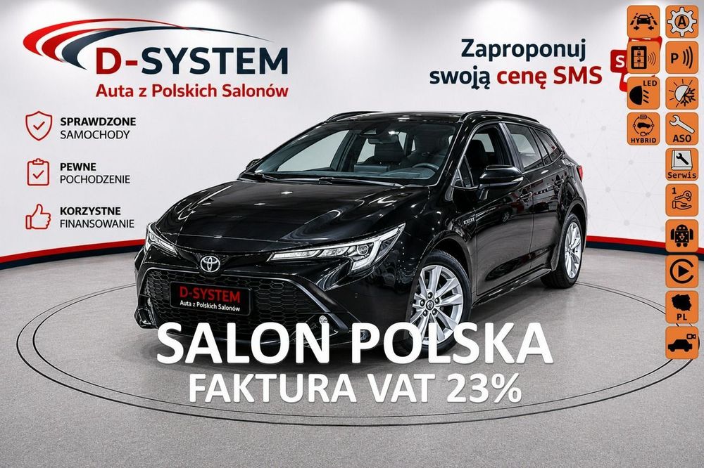 Toyota Corolla 23r Salon Polska HYBRID Gwar Hybrid 1,8 Bezwypadkowe ASO