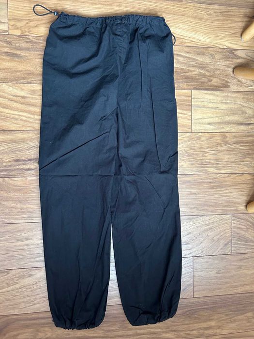 Spodnie dziewczęce parachute Sinsay czarne 146cm