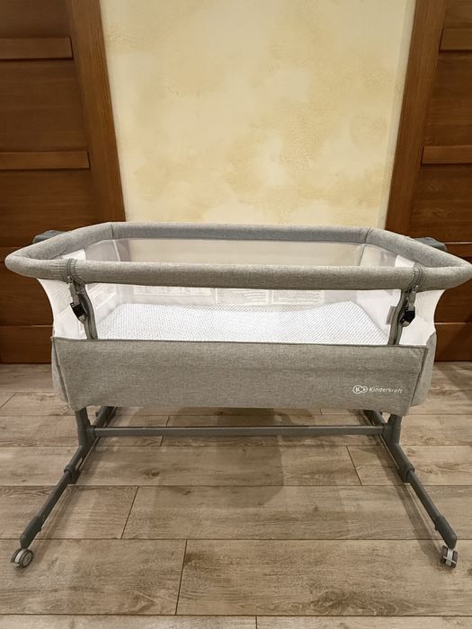Преміум ліжечко-колиска Kinderkraft. Премиум кроватка-люлька.