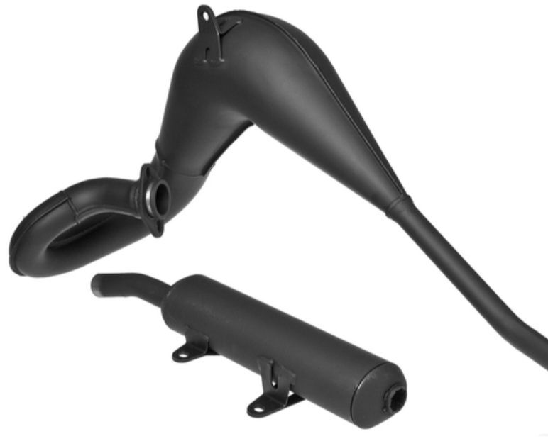 Dyfuzor Sportowy Giannelli tłumik komplet Nowy Kawasaki Kmx 125