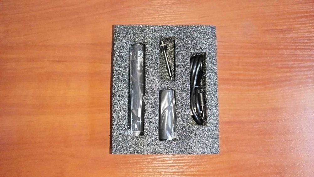 Беспроводной аккумуляторный паяльник XF0012 с режимами температуры