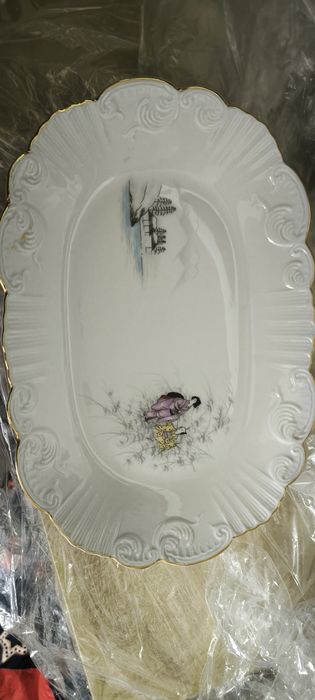 Conjunto de pratos Vista Alegre Vintage