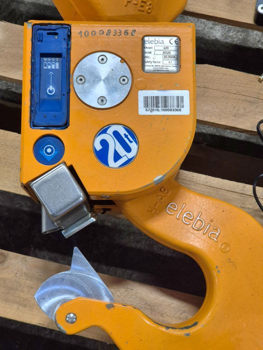 Hak automatyczny dzwigowy elebia e20 20000kg NOWE