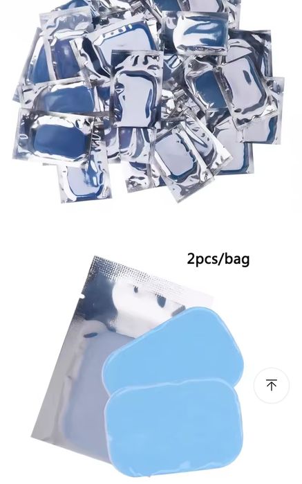 Гелевые пластыри, наклейки для фитнеса, для EMS, стимулятора мышц