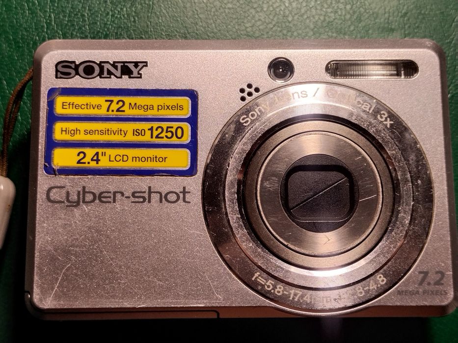 Sony Cyber-shot 7.2メガピクセル sony cyber shot 72 - купить цифровые фотоаппараты - Цена на OLX.ua
