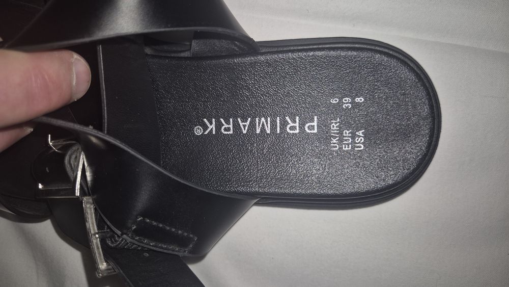 Женские босоножки PRIMARK. Размер 39.