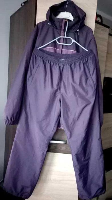 Kurtka wiatrówka + spodnie 44 XXL ( komplet)