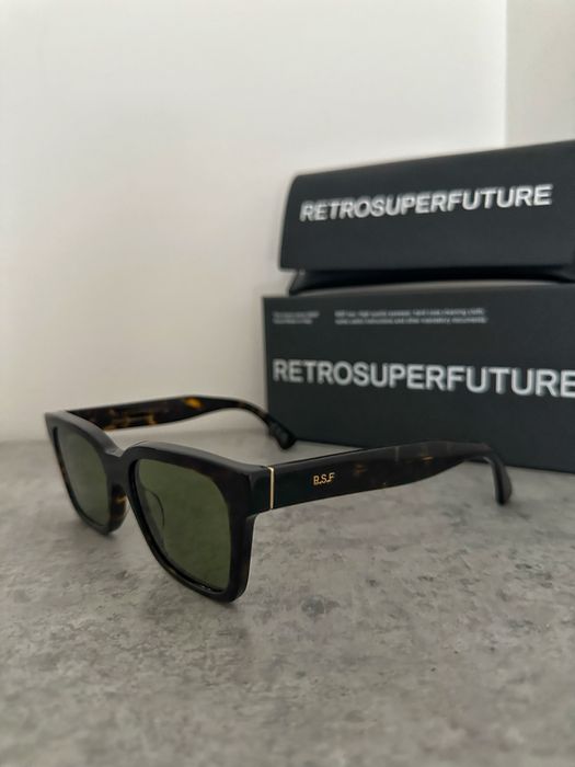 Retrosuperfuture сонцезахисні окуляри wayfarer коричневі