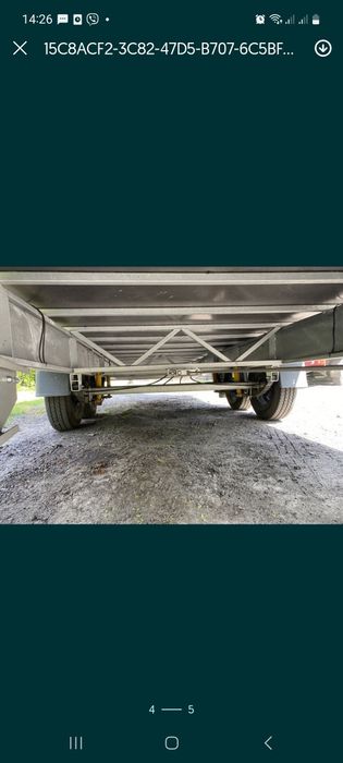 Тільки в нас Причіп двовісний цинк бакеліт