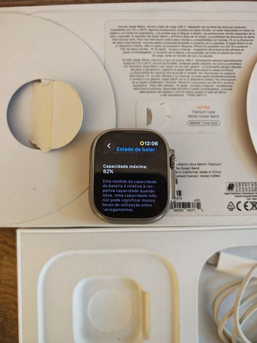 Apple Watch Ultra 49MM GPS+Cel Titanium Aceito Retomas
