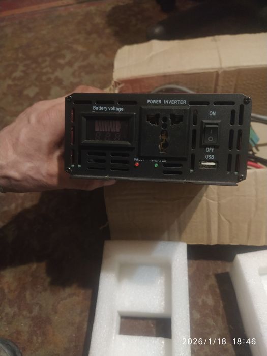 Преобразователь напряжения 12/220/6000w