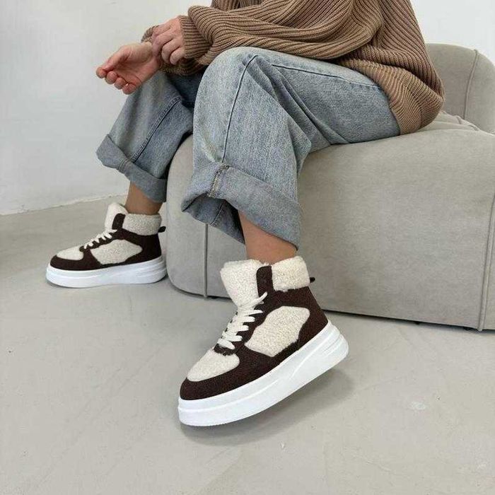 Жіночі кросівки теді, черевики коричневі 26 - 26.5 см