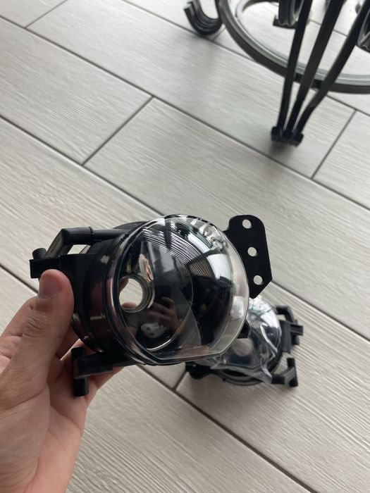 Противотуманки галогенки, решітки під М бампер bmw e60 е61