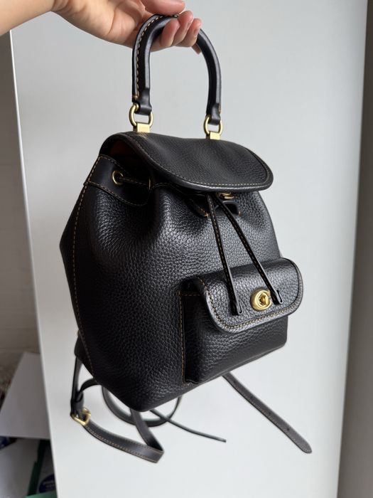 Рюкзак Coach Soft Pebble Leather Riya Backpack 21