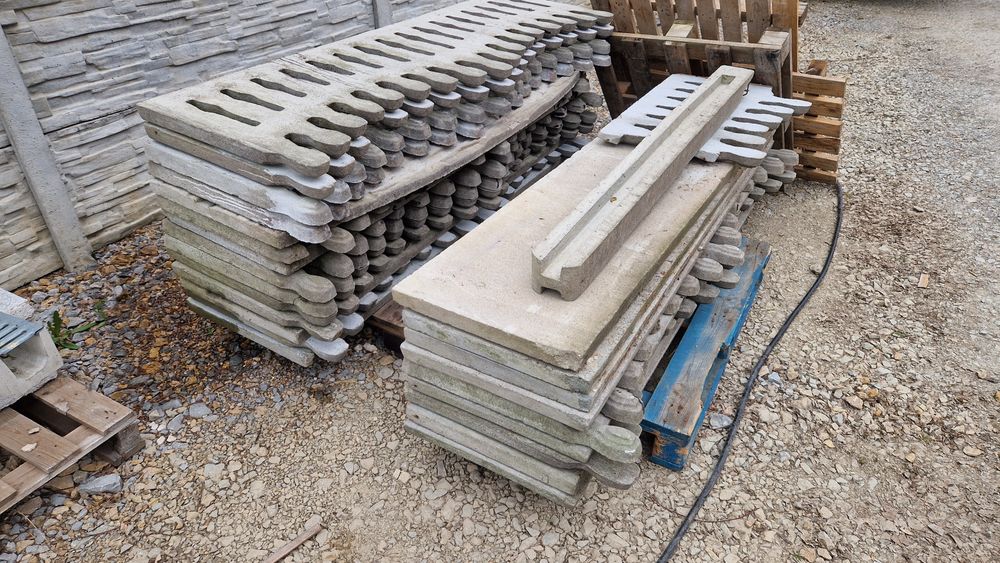 Gruz płyty ogrodzeniowe