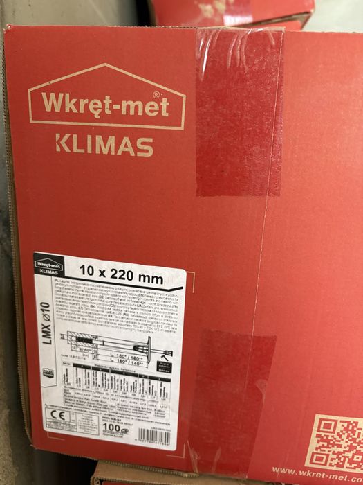 Kołki łączniki do styropianu 10x220 klimas