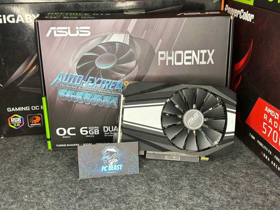 ASUS GTX 1660 Super 6GB GDDR6 Phoenix OC | МАГАЗИН | Гарантія 90 днів