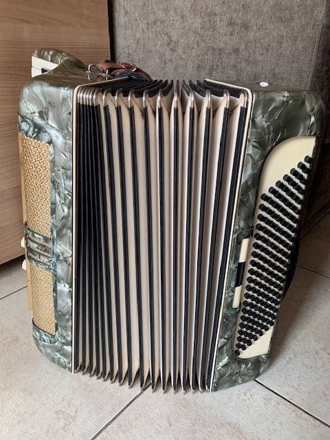 Akordeon Hermann Buttstadt 140 Basów 3/11 REGISTRY 48x40x28 cm HOHNER ...