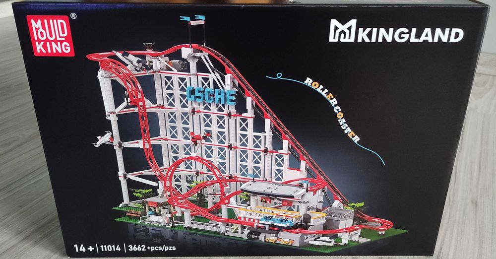 klocki Roller coaster Mould King 11014