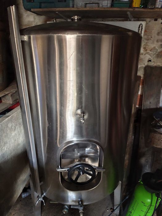 Cuba inox 500 litros