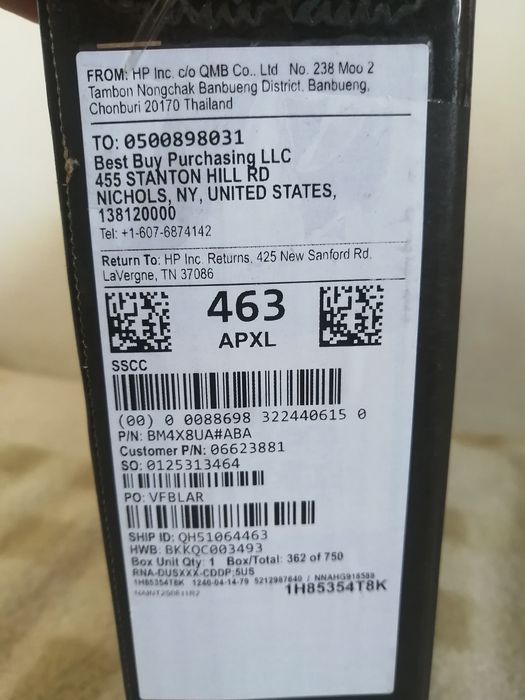 Новий ноут HP Victus 15 fb3093dx, Ryzen 7 7445HS, 16GB/512GB, RTX 4050