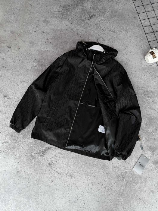 !БЕЗ Передплат! Чоловіча вітровка Dior Oblique Hooded Jacket Black